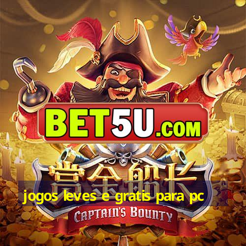 jogos leves e gratis para pc